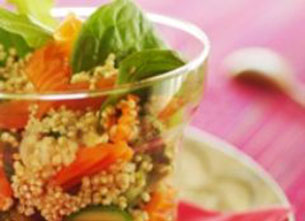 Salade de quinoa Bio aux petits legumes